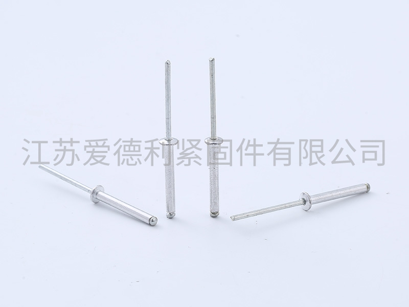 铝铁扁圆头开口型抽芯铆钉