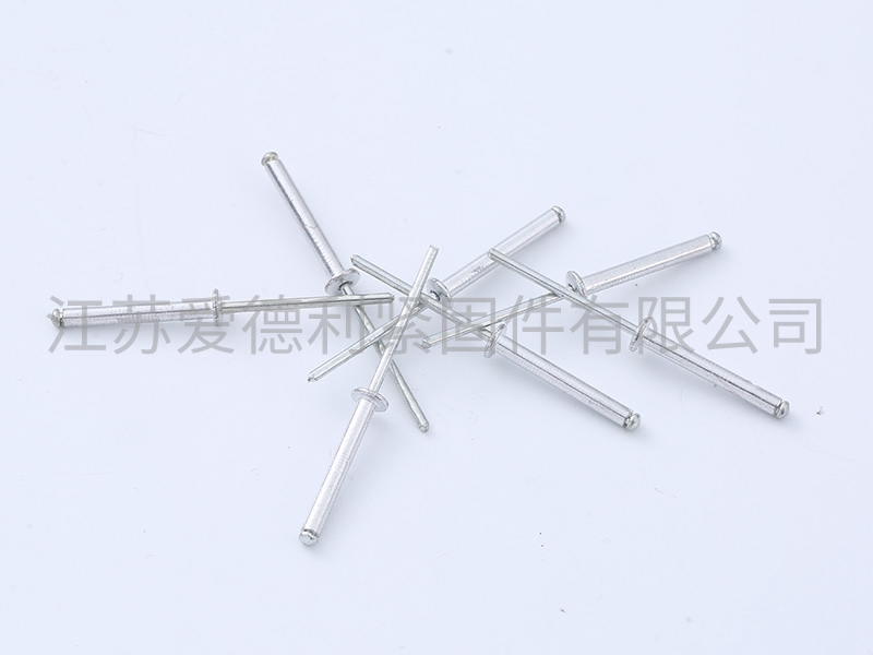 铝铁扁圆头开口型抽芯铆钉